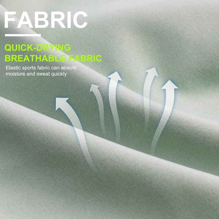 Шорти спортивні чоловічі Suwangi, короткі, швидковисихаючі, з внутрішньою сіткою, спортивні шорти з кишенею (XL, світло-блакитний)