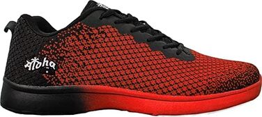 Жіночі та чоловічі боулінг-шоу Aloha HexaGo – універсальні для правші та лівші, 39 EU, червоно-чорні