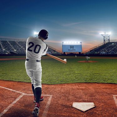 Бейсбольна бита: дерев'яна або алюмінієва, міцна, з неслизькою ручкою, 81 см (дерево)