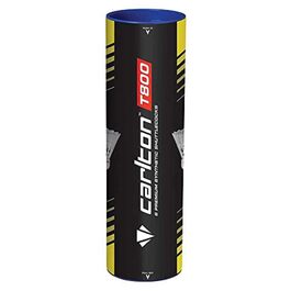 Волан для бадмінтону DUNLOP Carlton Tournament T800, біло-червоний, унісекс
