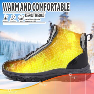 Черевики для туризму Littleplum Wanderschuhe, чоловічі, легкі, трекінгові, зимові, сірі, 39 EU CX