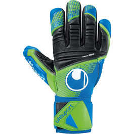 Воротарські рукавички Uhlsport Aquasoft HN для вологих умов, унісекс, розмір 8.5, сині/салатові