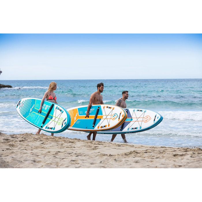 SUP дошка Skiffo Sun Cruise 10'2 – надувна, комплект з веслом, лішем та насосом, 284 л, 310 x 84 x 15 см