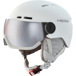 Жіночий лижний шолом HEAD Queen M/L, білий