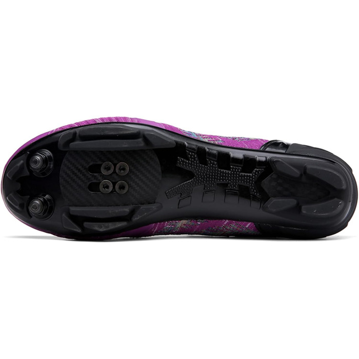 Жіночі велотуфлі для MTB, Mountainbike, сумісні з SPD, дихаючі, фіолетові (42 EU)