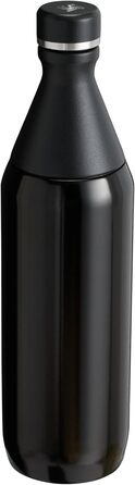 Термос Stanley 1913 All Day Slim 0.6л Чорний - нержавіюча сталь, зберігає холод до 6 год, лід до 11 год, без BPA, герметичний, можна мити в посудомийці