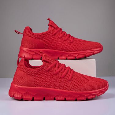 Кросівки для бігу ZGPWZWL для чоловіків, спортивні, легкі літні (41 EU, червоні)