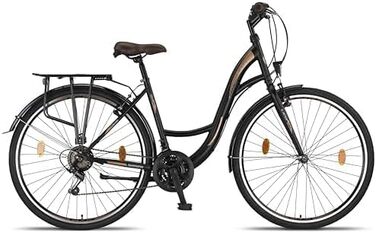 Велосипед Licorne Bike Stella Premium City Bike для міста 20, 24, 26, 28 дюймів, для дівчат, хлопців, жінок і чоловіків, 21/6 швидкостей, голландський сітібайк