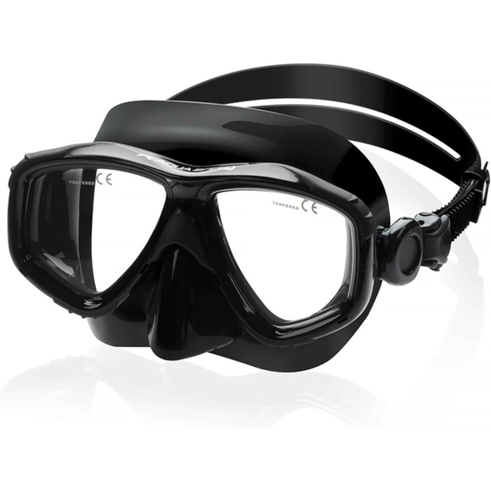 Плавальна маска Aqua Speed VISION 07B з корекцією зору, оптичні та звичайні лінзи