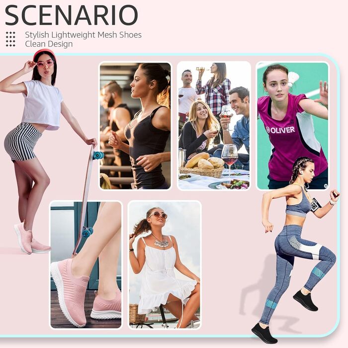 Жіночі кросівки Littleplum: дихаючі, легкі, спортивні. Розмір 40 EU, чорно-білі