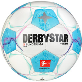 Футбольний м'яч Derbystar Bundesliga Player світло-блакитний