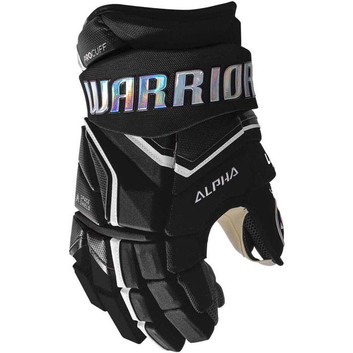 Хокейні рукавички Warrior Alpha LX2 Pro дитячі, 8 дюймів, чорні