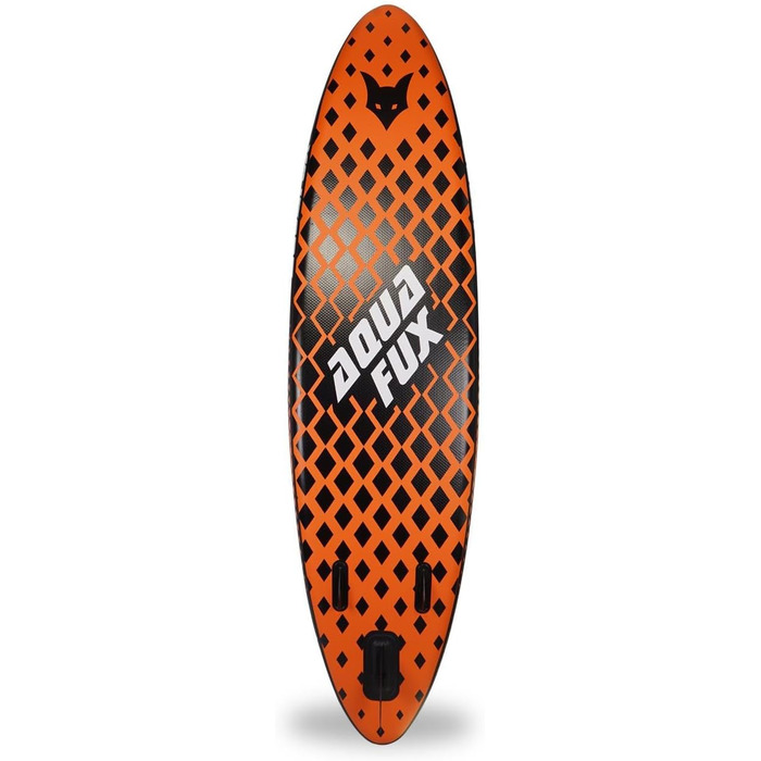 Надувна SUP-дошка Fuxtec ECO 320x81x15 см, 3 плавці, до 150 кг, з рюкзаком