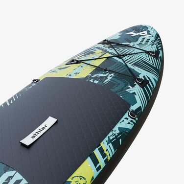 Надувне SUP для підлітків Athler Splash 50 з сидінням та аксесуарами - SUP/Каяк, Комплект з рюкзаком, веслом, насосом, шнуром, фінами