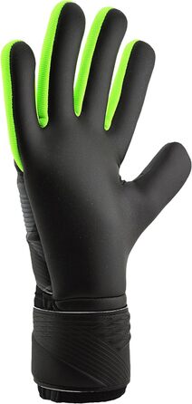 Воротарські рукавички KEEPERsport Varan8 Zone NC без захисту пальців, футбольні унісекс рукавички, 3 мм Black Claw, нова застібка, розміри 4-11
