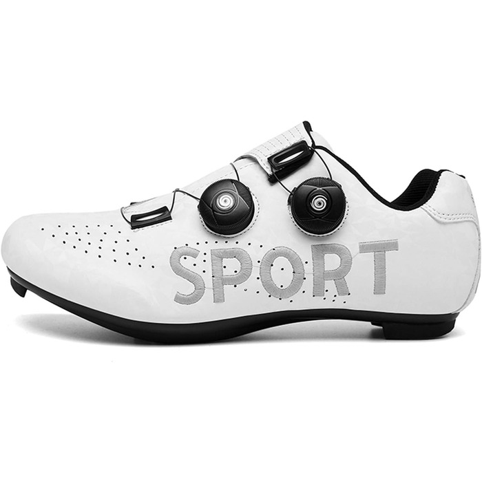 Велотуфлі Radsport для чоловіків та жінок: гоночні, MTB, SPD, антиковзаючі, дихаючі (44 EU, вузька колодка)