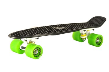 Скейтборд Ridge Mini Cruiser Limited Edition (Чорно-Біло-Зелений) - Компактний Круїзер для міста