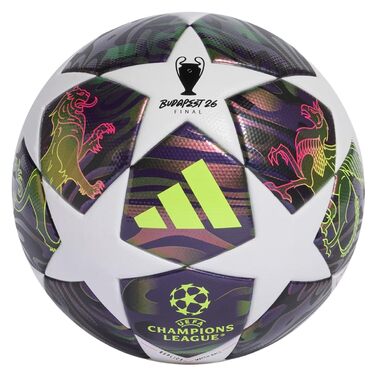 Спортивна сумка Adidas Unisex UCL L F DPURPL/Weiß/Gelb 5 - фіолетово-біло-жовта