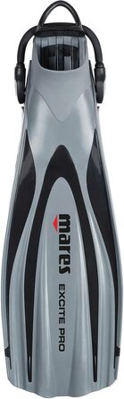 Ласти Mares Excite Pro для дорослих, розмір XL, сірі, унісекс, для дайвінгу