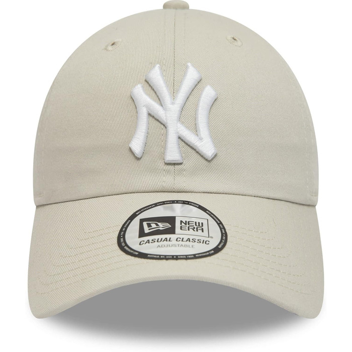 Кепка New Era New York Yankees MLB League Essential Stone 9Twenty Casual Classics Beige