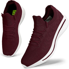 Жіночі кросівки для бігу та фітнесу. Легкі, дихаючі, з неслизькою підошвою. Колір: бордовий, розмір EU 42