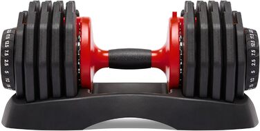 Регульована гантеля ISOGYM 2,5-25 кг, швидке перемикання ваги, безпечний механізм, для бодібілдингу та фітнесу вдома