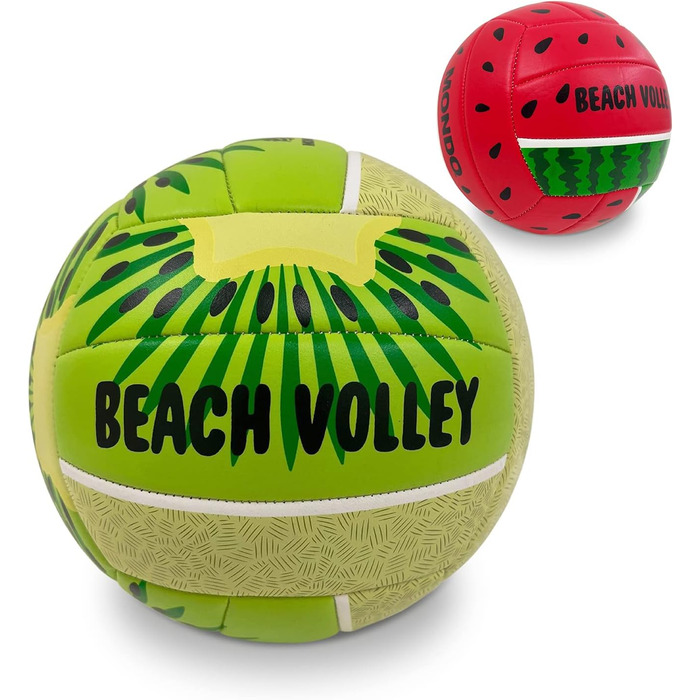 М'яч для волейболу Mondo Toys, розмір 5, PVC, Soft Touch, для пляжного волейболу (Фрукти)
