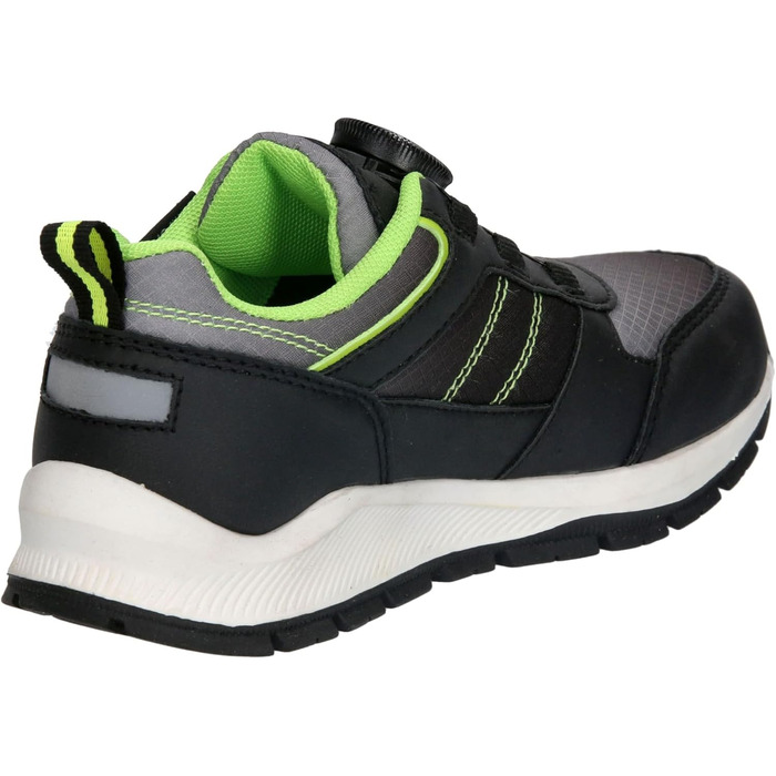 Дитячі трекінгові черевики Lico Akima для хлопчиків та дівчаток, 29 EU, чорно-сірий, лимонний акцент