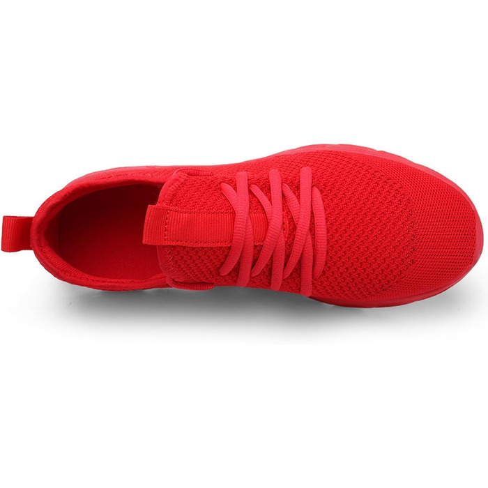 Чоловічі кросівки для ходьби та бігу: дихаючі, легкі, спортивні, для залу та вулиці. Підходять для джогінгу, фітнесу, тенісу. Модель 8058, розмір 43 EU, червоні