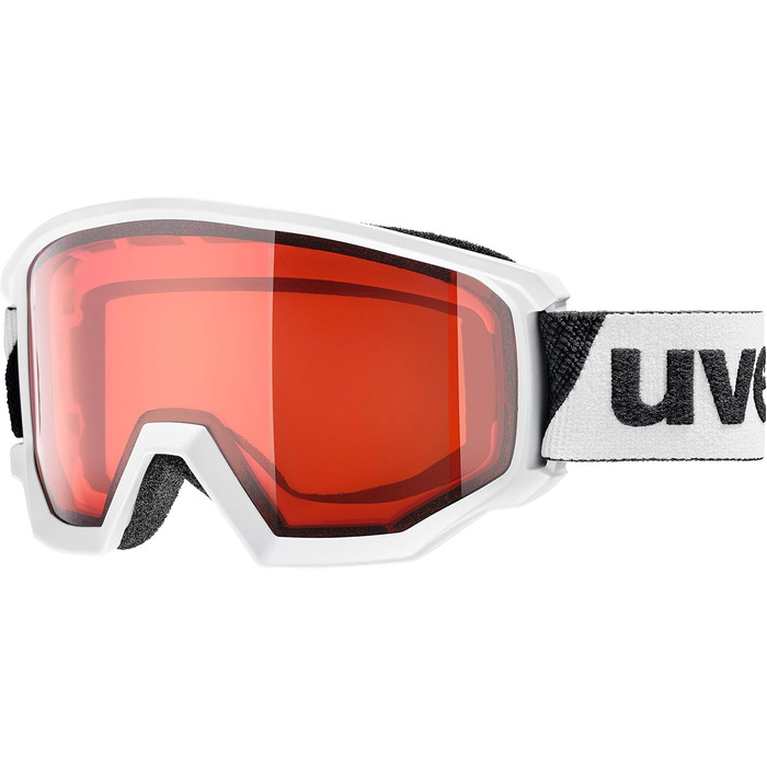 Універсальні лижні окуляри uvex LGL для дорослих, біло-золоті, лінза lite-rose, один розмір