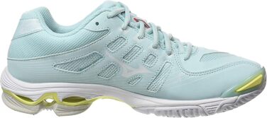Волейбольне взуття Mizuno Wave Voltage Unisex, 44.5 EU, Clearwater, білий колір