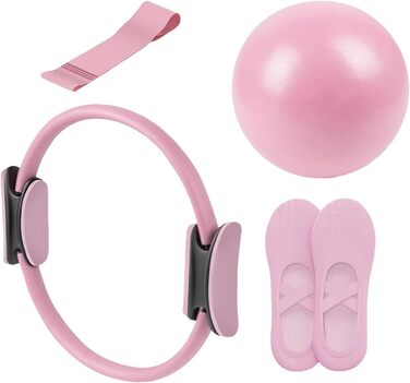 Набір для пілатесу: кільце, м'яч для розтяжки та відновлення, фітнес-обладнання