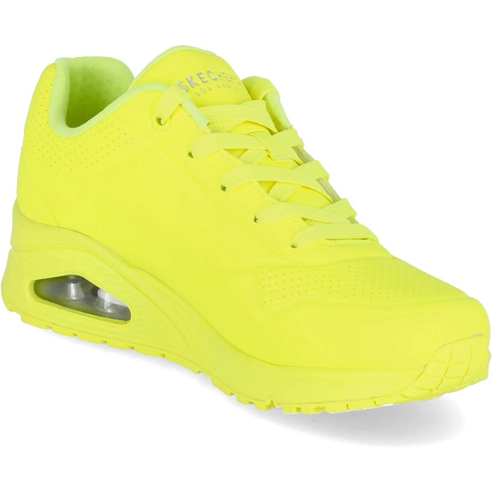 Кросівки жіночі Skechers UNO Night Shades Neon Yellow Durabuck 42 EU