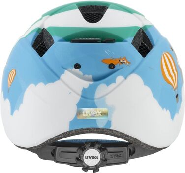Дитячий велосипедний шолом uvex Kid 2 cc, легкий, розмір 46-52 см, регульований, з можливістю встановлення LED, матовий Ballon
