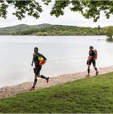 Падли для плавання ORCA Flexi Fit помаранчевого кольору, розмір S/M