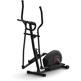 Еліптичний тренажер Yorando з магнітною системою опору, 16 рівнів, тиха робота для кардіотренувань вдома