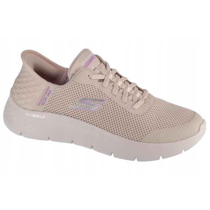 Жіночі спортивні кросівки Skechers, бежеві, текстильні, розмір 40