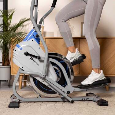 Орбітрек магнітний Hop-Sport HS-400B Icon сріблястий