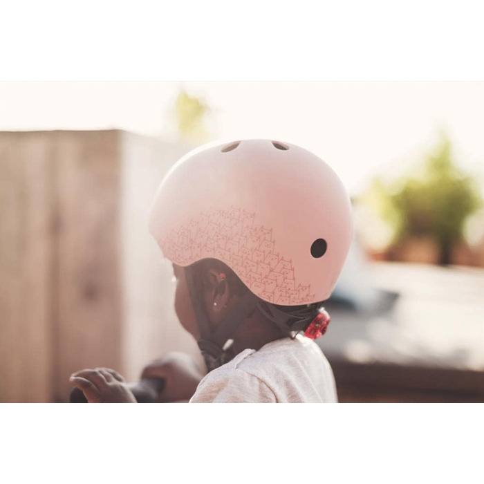 Дитячий шолом Scoot&Ride XXS, універсальний, світловідбивний