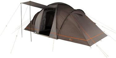 Намет Portal Outdoors Beta 6: Сірий, 2-кімнатний, просторий, з сумкою для зберігання - для кемпінгу та відпочинку на природі