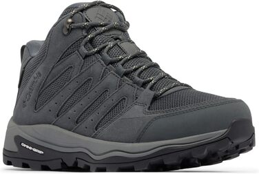 Чоловічі трекінгові черевики Columbia Redmond™ IV Mid Waterproof, 42 EU, Graphite Citron Haze