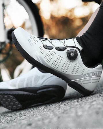 Велосипедні шкарпетки для чоловіків та жінок: шосейні та MTB шкарпетки з гумовою підошвою, дихаючі кросівки, шкарпетки без фіксації, шкарпетки для гірського велосипеда, розміри 36-47 EU, 40 EU, білі