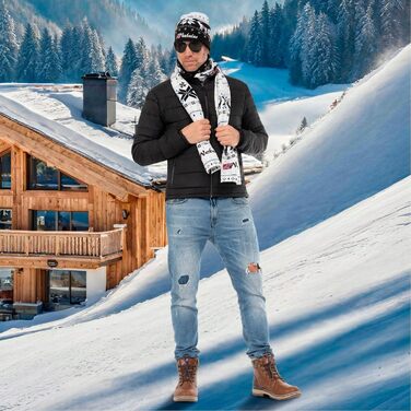 Чоловіча куртка Nebulus TAMMES, тепла зимова куртка, чорна XL