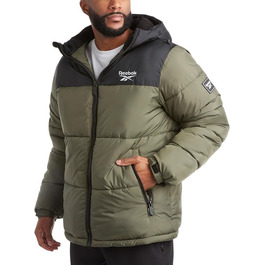 Куртка чоловіча Reebok Rbk Heavy Puffr V2 Olive/Leaf It to Me (синтетичний пух)