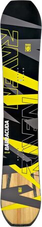 Сноуборд-сет Raven: сноуборд Barracuda Carbon Lime + кріплення Fastec FT360 (157 см) + кріплення FT360 Lemon XL