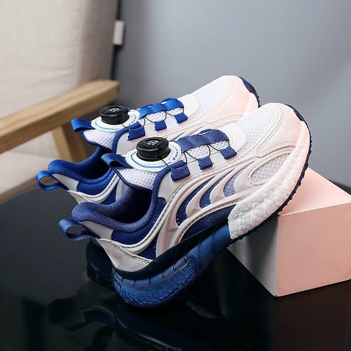 Дитячі кросівки Kinder: легкі, зручні, дихаючі, для бігу та занять спортом, блакитні (34 EU)