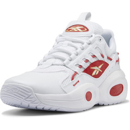 Баскетбольне взуття Reebok Unisex Lösung Mitte, 36 EU, білий, Vector Blue, Matte Gold