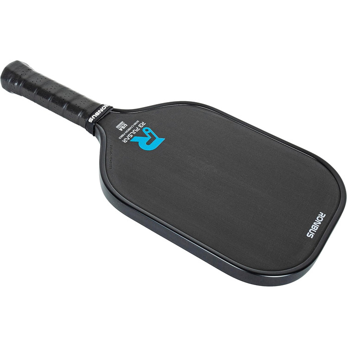 Ronbus R1/R3 Pulsar: Пікбол ракетка з вуглецевого волокна з серцем з поліпропіленових сот, 16 мм