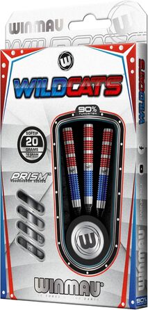 Дротики для дартсу WINMAU Soft Wildcats 20 г, м'які накінечники