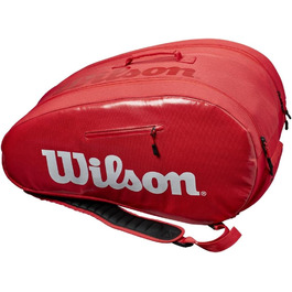 Сумка для паделю Wilson Super Tour, унісекс, червона, універсальний розмір
